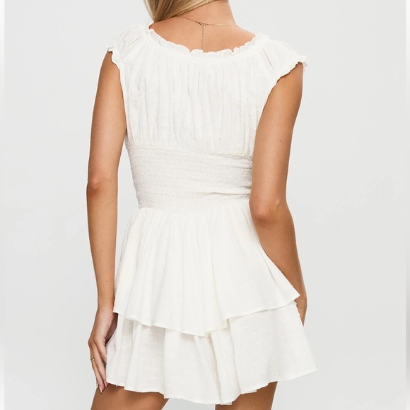 Princess Polly Love Galore Romper White - Picture 4 of 10